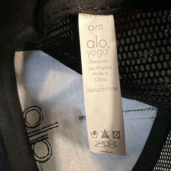 ALO Yoga District Black Trucker Hat - Picture 4 of 4